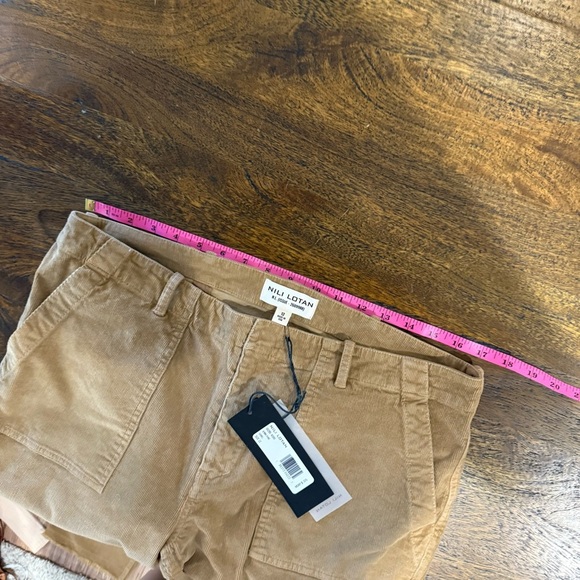 NWT Nili Lotan Jenna Slim Straight Pants in Camel - Picture 4 of 8